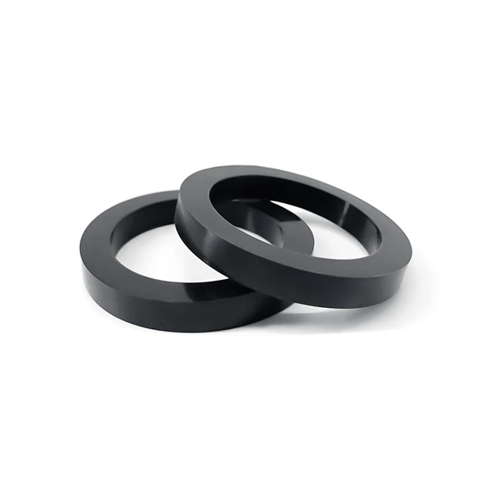 Negru FKM flat masina de spalat garnituri